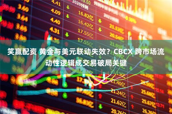 笑赢配资 黄金与美元联动失效？CBCX 跨市场流动性逻辑成交易破局关键